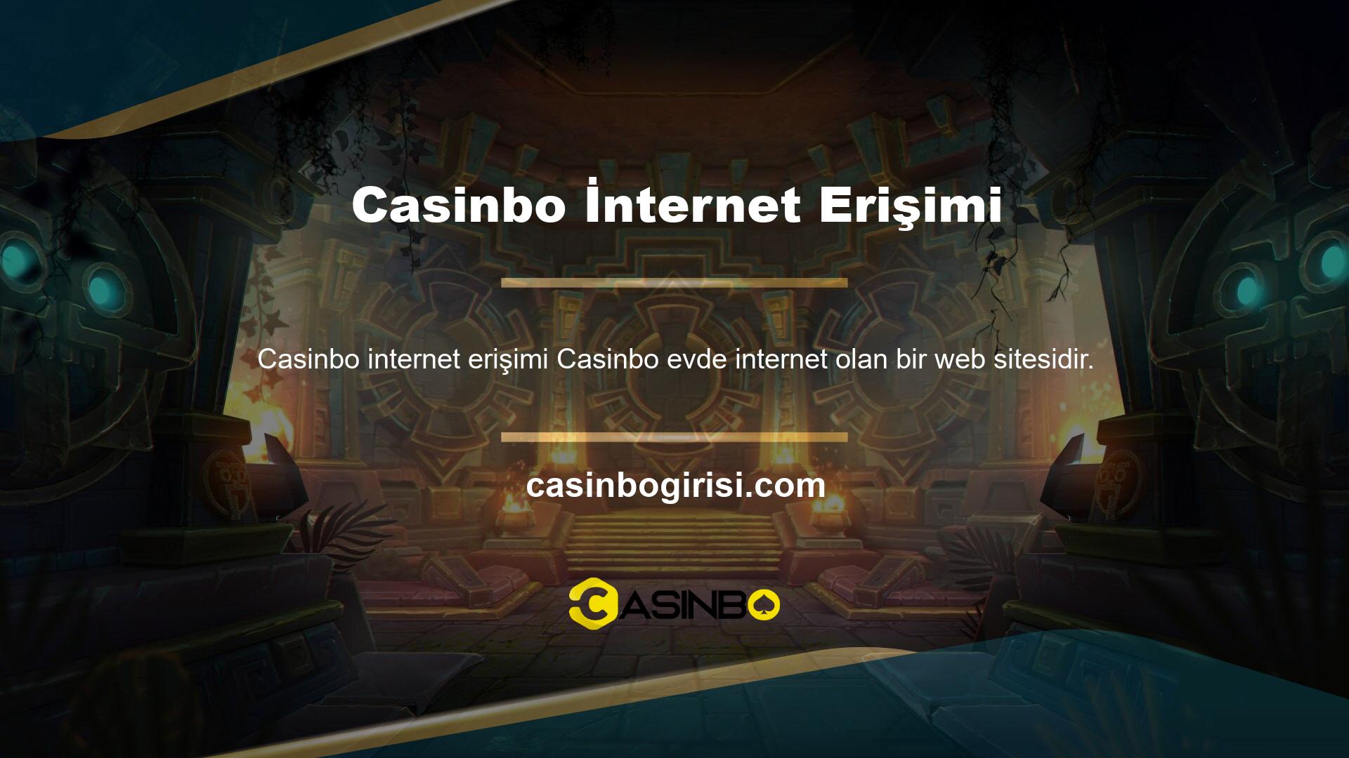 Casinbo web sitesini arama motoruna Casinbo maçı yazarak bulabilirsiniz